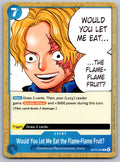 Would You Let Me Eat the FlameFlame Fruit Adventure on Kami's Island OP15-056 NM