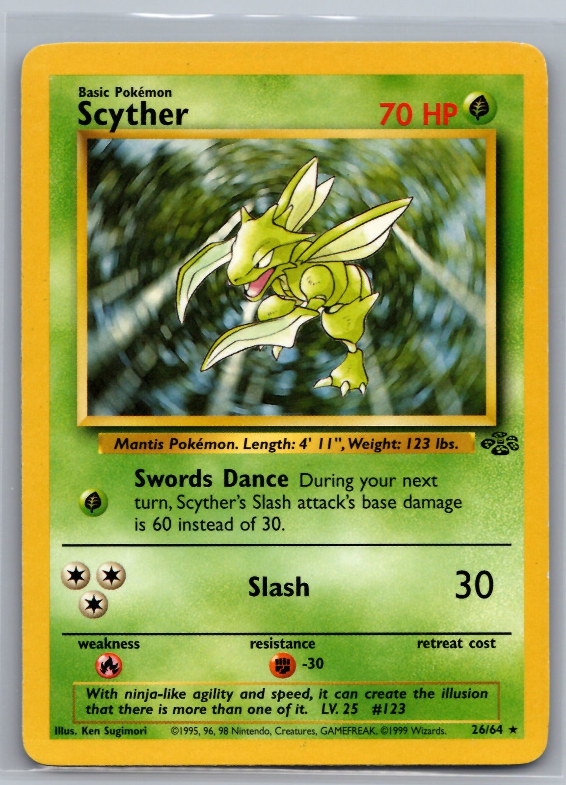 Scyther (26) Unlimited Rare Jungle 26/64 LP