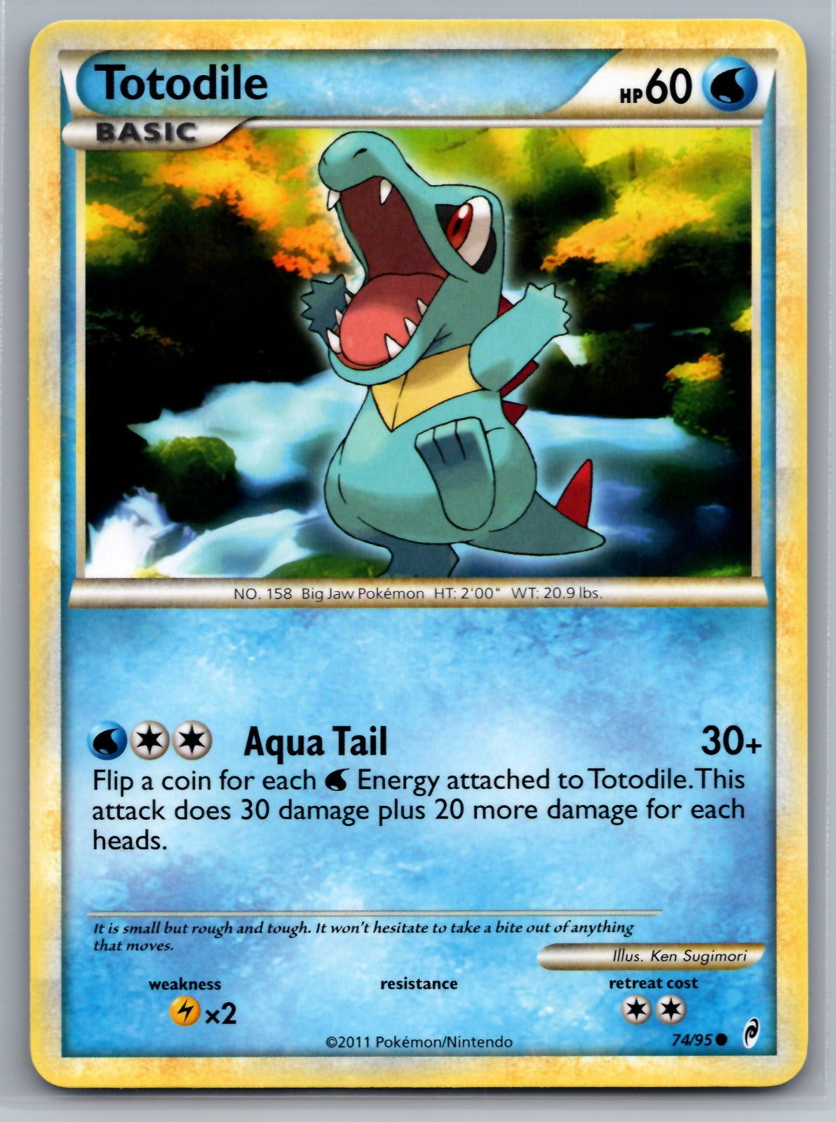 Totodile Common Call of Legends 74/95 NM