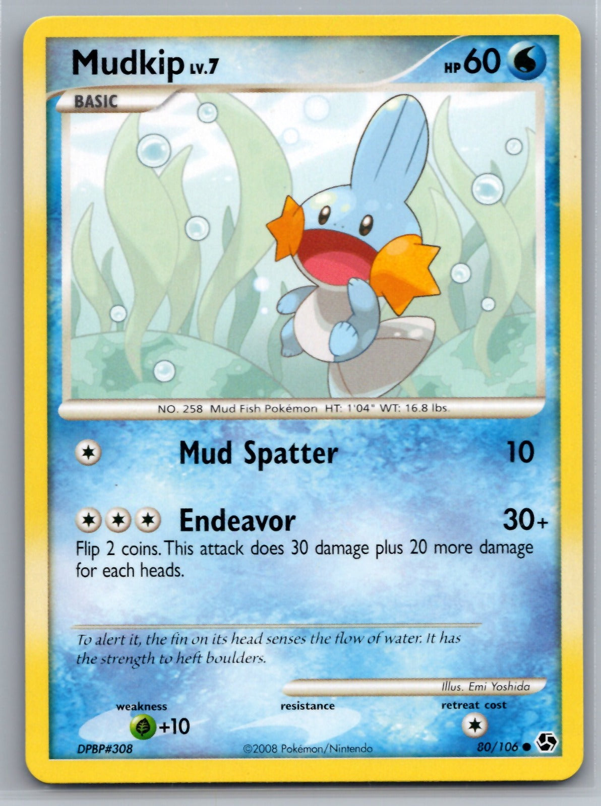 Mudkip Common Great Encounters 80/106 NM