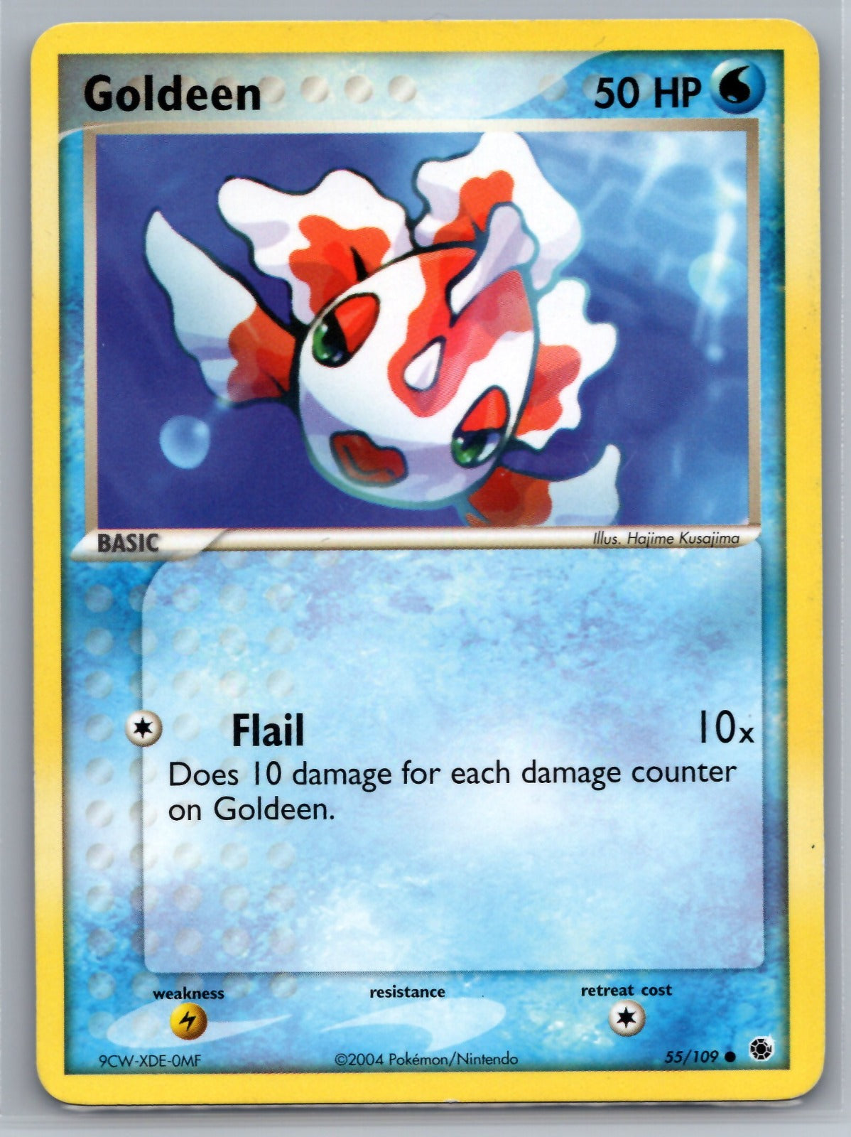 Goldeen Common EX Ruby and Sapphire 55/109 NM