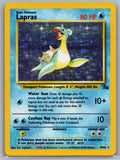 Lapras (10) Unlimited Holo Holo Rare Fossil 10/62 LP