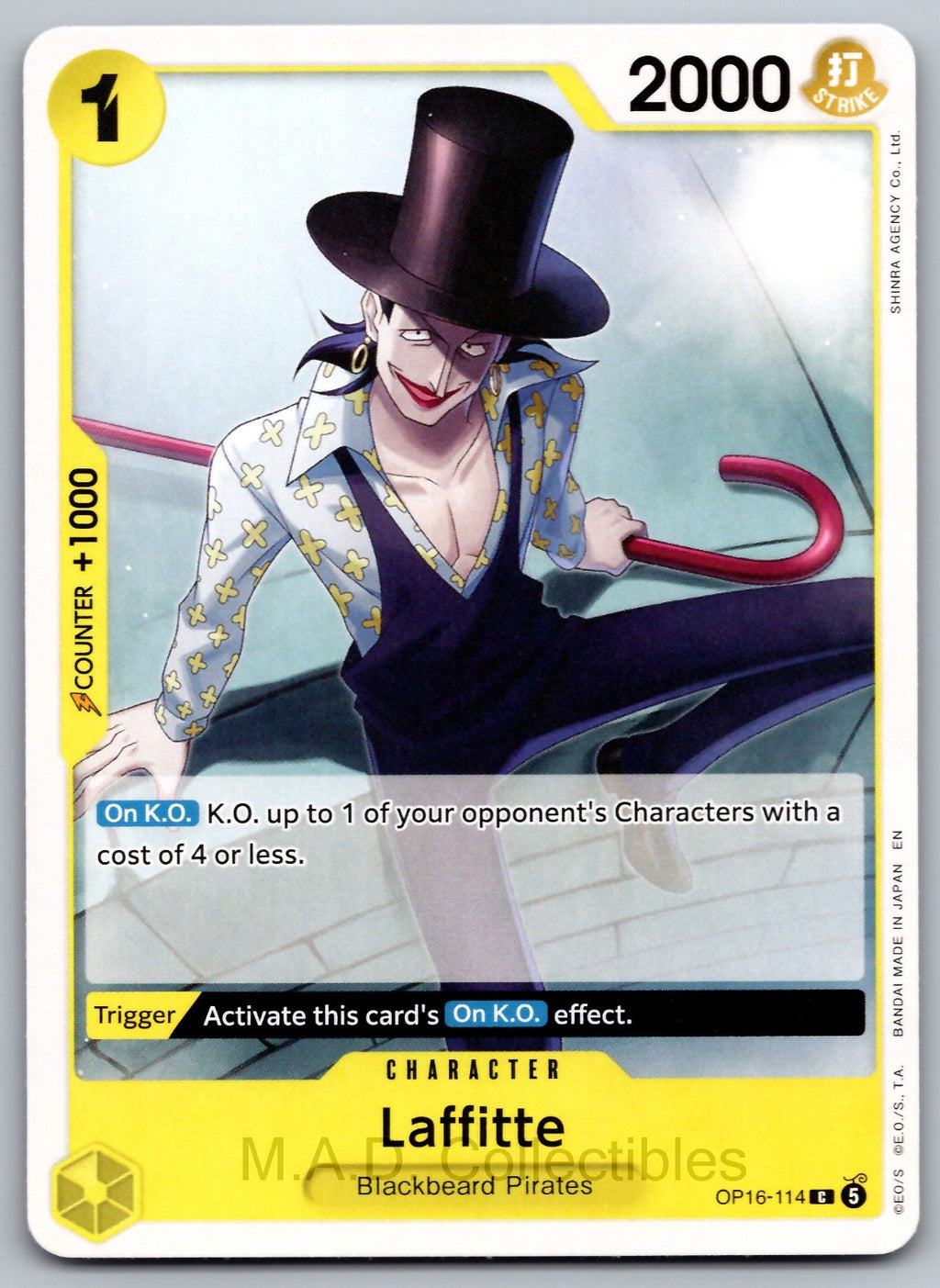 Laffitte C The Time of Battle OP16-114 NM