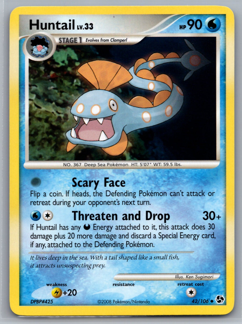 Huntail Uncommon Great Encounters 42/106 NM