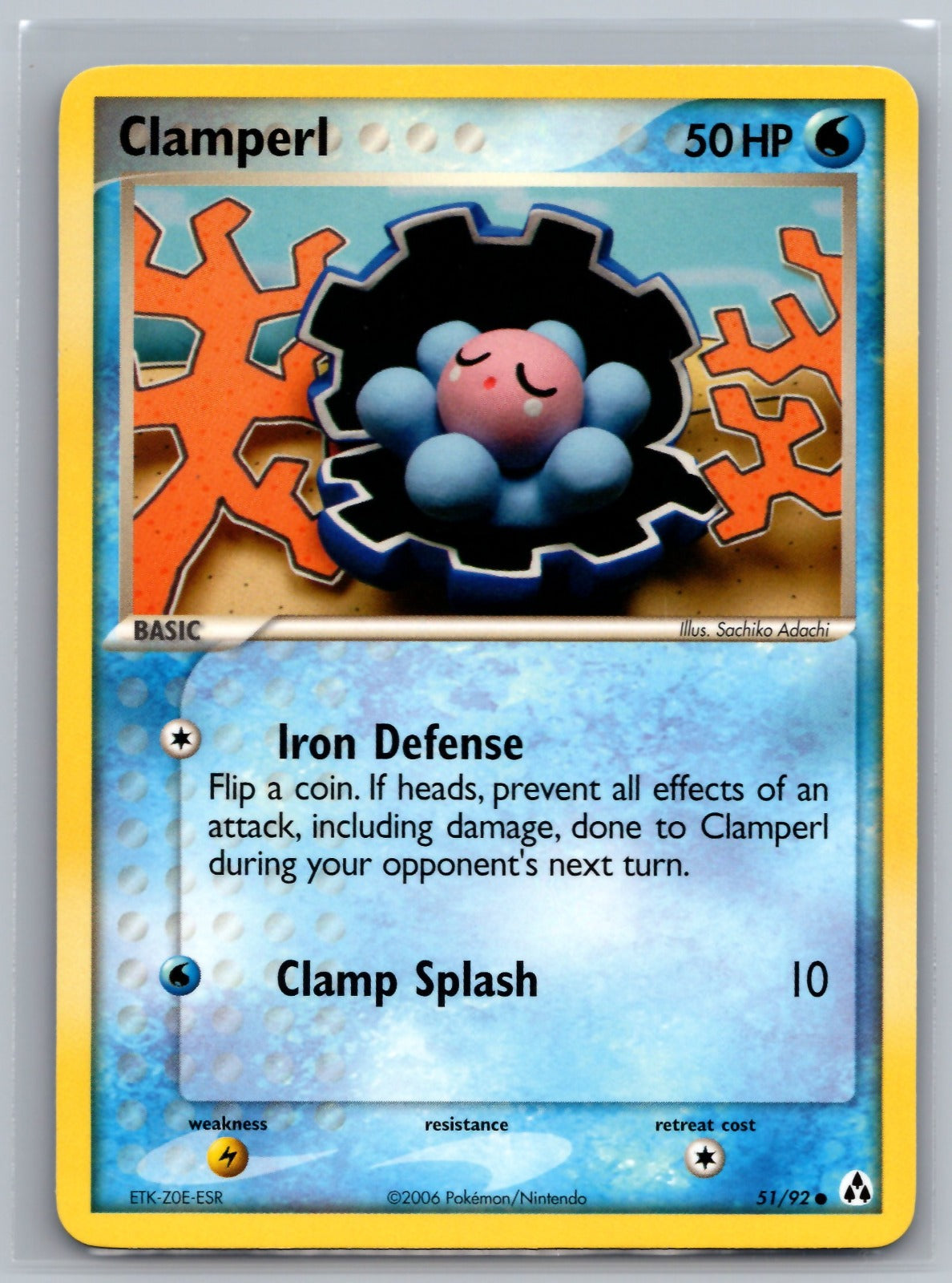 Clamperl Common EX Legend Maker 51/92 NM