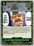 It's an Order! Do Not Defy Me!!! Foil R Adventure on Kami's Island OP15-038 NM