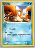 Krabby Common EX FireRed & LeafGreen 66/112 NM