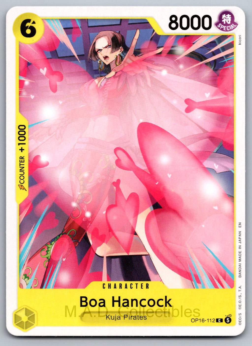 Boa Hancock (112) C The Time of Battle OP16-112 NM