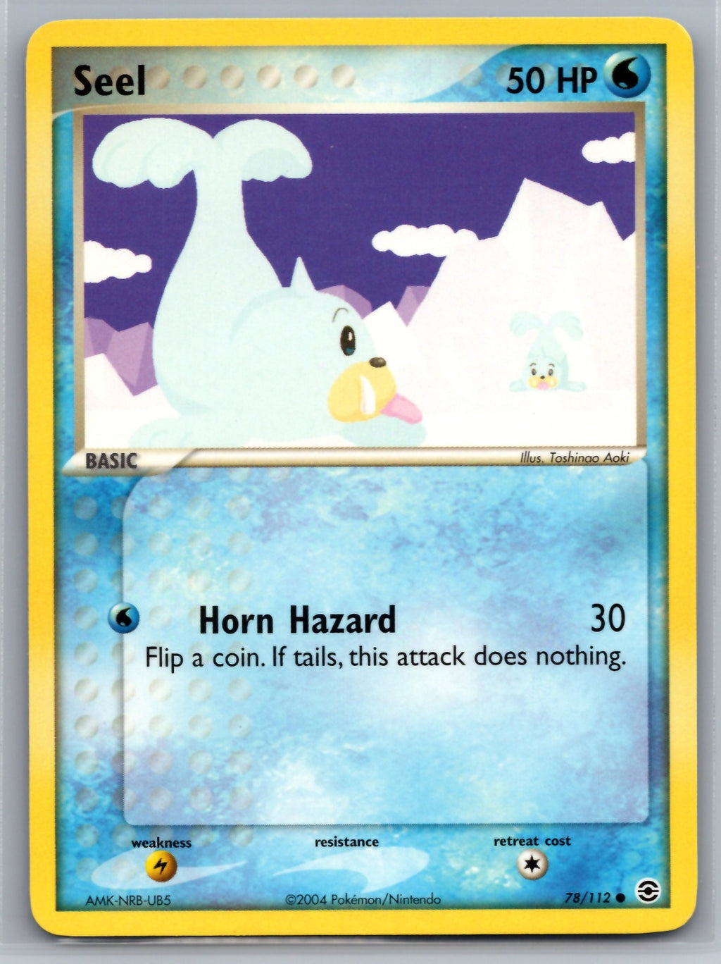 Seel Common EX FireRed & LeafGreen 78/112 NM