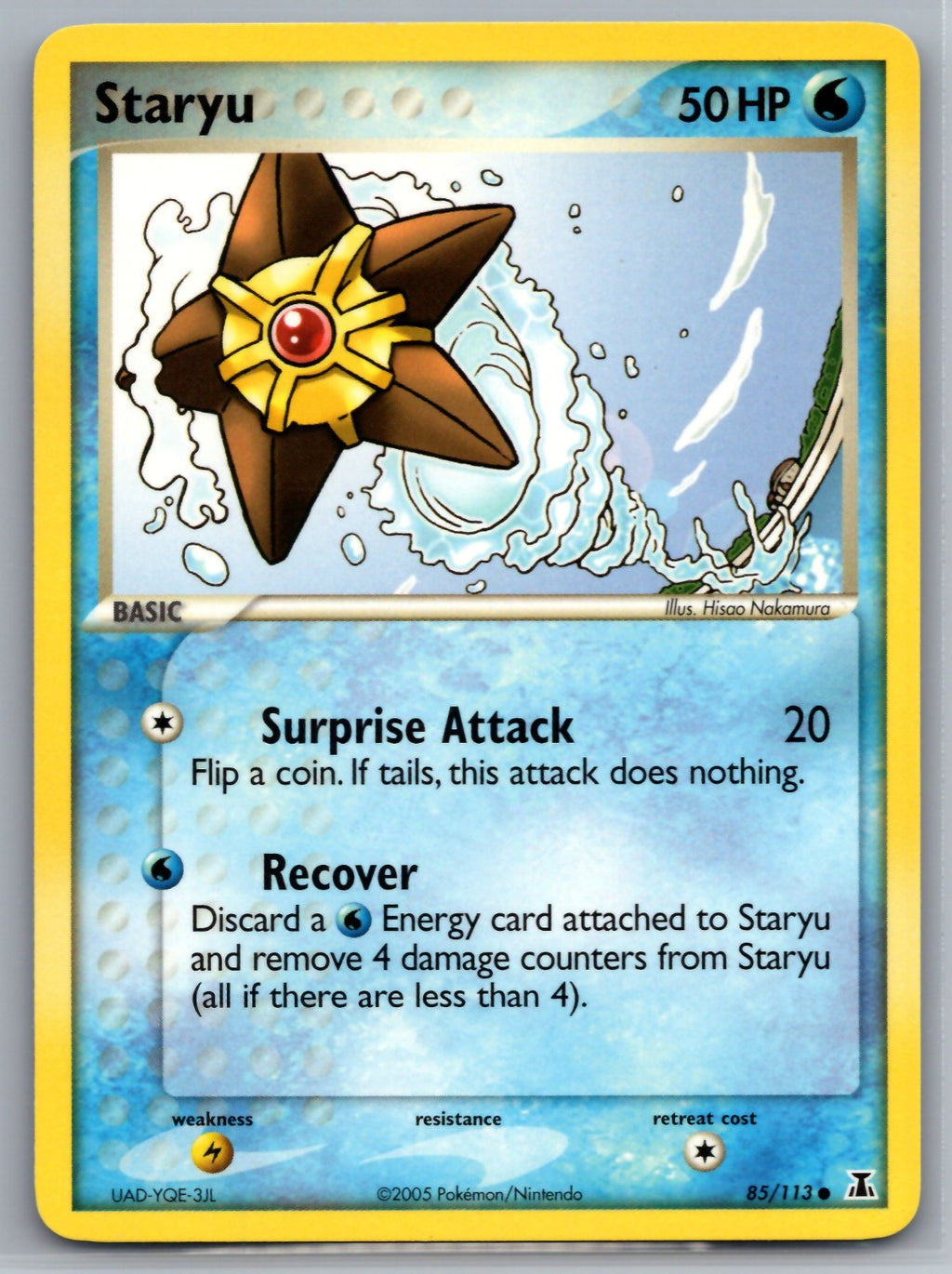 Staryu Common EX Delta Species 85/113 NM