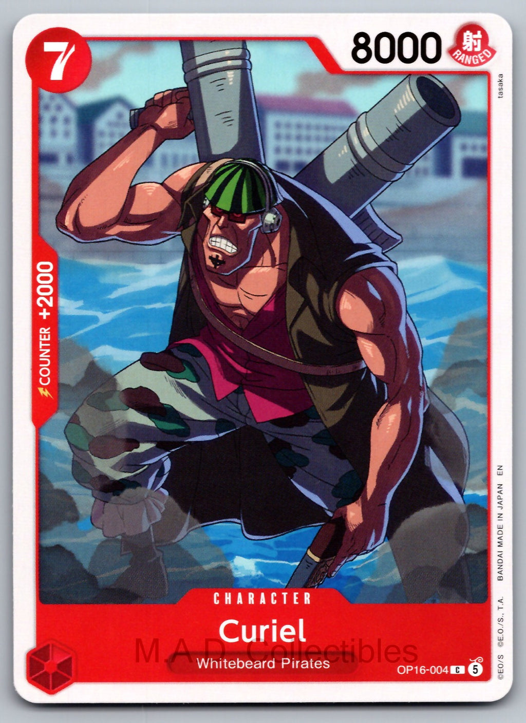 Curiel C The Time of Battle OP16-004 NM