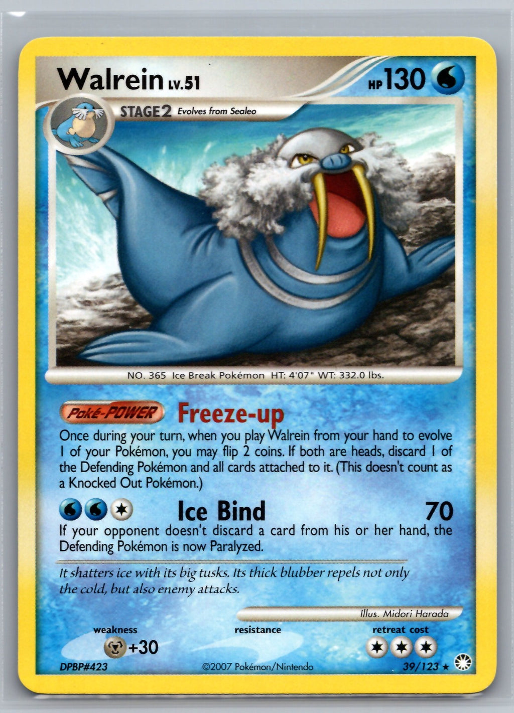 Walrein Rare Mysterious Treasures 39/123 NM